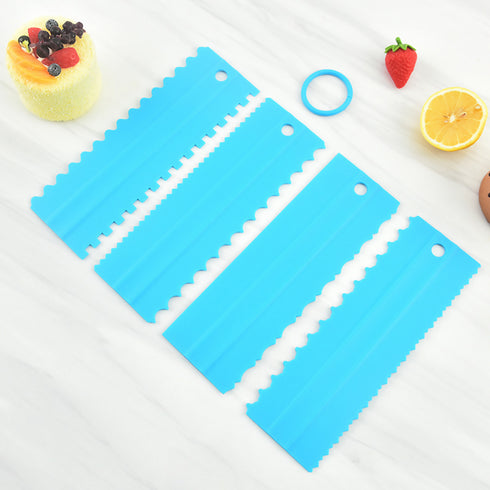 4Pcs Cake Scraper
